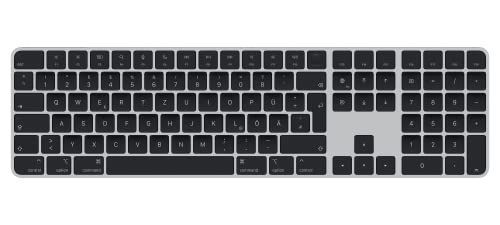 Apple Magic Keyboard with Touch ID and Numeric Keypad - Keyboard - Bluetooth, USB-C - QWERTZ - German - black keys
