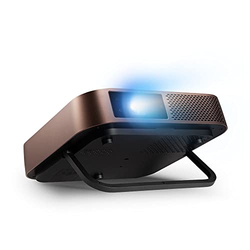 Viewsonic M2 - DLP projector - LED - 3D - 1200 lumens - Full HD (1920 x 1080) - 16:9 - 1080p - 802.11a/b/g/n wireless / Bluetooth 4.0 - matte black