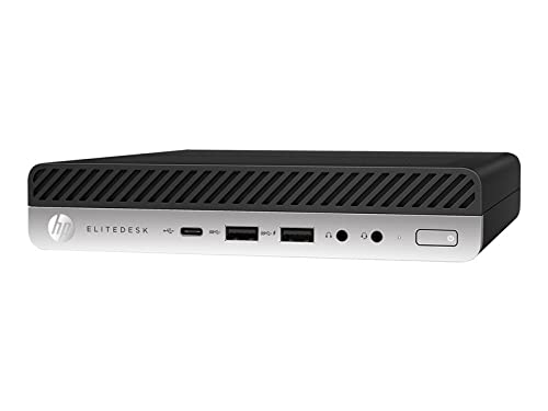 HP EliteDesk 800 G5 - Mini desktop - Core i5 9500 / 3 GHz - vPro - RAM 8 GB - SSD 256 GB - NVMe, TLC - UHD Graphics 630 - GigE - WLAN: Bluetooth 5.0, 802.11a/b/g/n/ac/ax - Win 10 Pro 64-bit - monitor: none - keyboard: UK