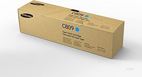 Samsung CLT-C809S - Cyan - original - toner cartridge (SS567A) - for MultiXpress CLX-9201, 9206, 9251, 9256, 9258, 9301, 9306, 9358, 9811, 9812, 9813