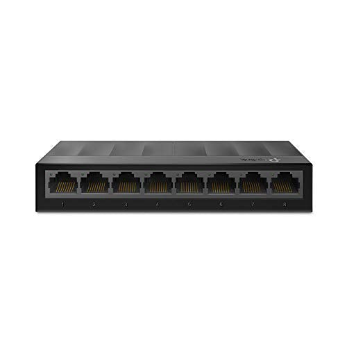 TP-Link LiteWave LS1008G - Switch - unmanaged - 8 x 10/100/1000 - desktop, wall-mountable