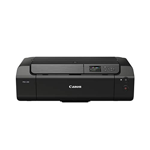 Canon PIXMA PRO-200 - Printer - colour - ink-jet - A3 Plus up to 1.5 min/page (colour) - capacity: 100 sheets - USB 2.0, LAN, Wi-Fi(n)