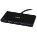 StarTech.com 4 Port USB C Hub w/ Power Delivery - USB-C to 4x A - 4 Port USB Hub - USB 3.0 Hub - USB-C to USB Adapter - USB Multiport Hub (HB30C4AFPD)