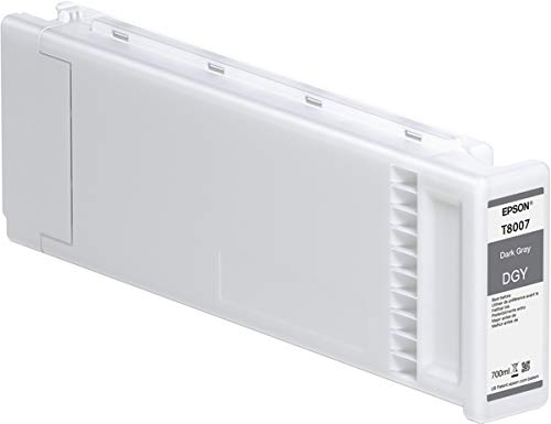 Epson T8007 - 700 ml - dark grey - original - ink cartridge - for SureColor SC-P10000, SC-P20000, SC-P20000SE