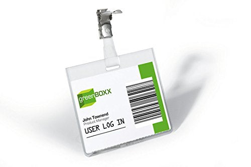 Best Value Durable Security Badge 60 x 90 mm (Pack of 25)