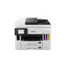 Canon MAXIFY GX7050 Business MagaTank Printer. Print/Copy/Scan/Fax with 50 sheet feeder. 2 Trays. Fast 24 IPM Mono, 15 IPM Colour. Page Yield Black: 6,000 pages, Colour: 14,000 pages. Scan to email/folder/USB. USB/WIFI (2.4&5GHz) Windows/MacOS/IOS/Android/ChromsOS