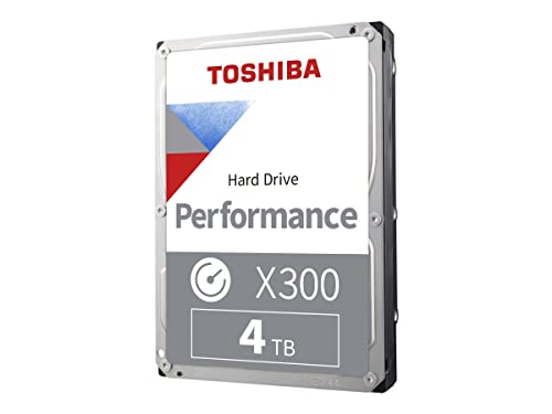 Toshiba X300 Performance - Hard drive - 4 TB - internal - 3.5" - SATA 6Gb/s - 7200 rpm - buffer: 256 MB