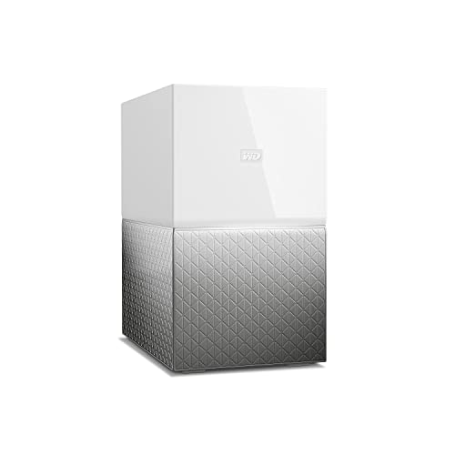 WD My Cloud Home Duo WDBMUT0040JWT - Personal cloud storage device - 4 TB - HDD 2 TB x 2 - Gigabit Ethernet