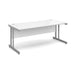 Best Value DAMS Momento 1800 mm Straight Desk-White, Wood, 80x180x72.5 cm