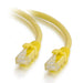 C2G - Patch cable - RJ-45 (M) to RJ-45 (M) - 50 cm - UTP - CAT 5e - booted, snagless - yellow