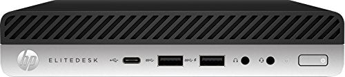 HP EliteDesk 705 G4 - Mini desktop - Ryzen 3 Pro 2200GE / 3.2 GHz - RAM 8 GB - SSD 256 GB - NVMe - Radeon Vega 8 - GigE - WLAN: 802.11a/b/g/n/ac, Bluetooth 5.0 - Win 10 Pro 64-bit - monitor: none - keyboard: UK