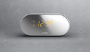 Clock Radio With Mirror Finish Display