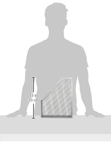 Best Value 3 x Executive Mesh Magazine File Rack - Silver pk3