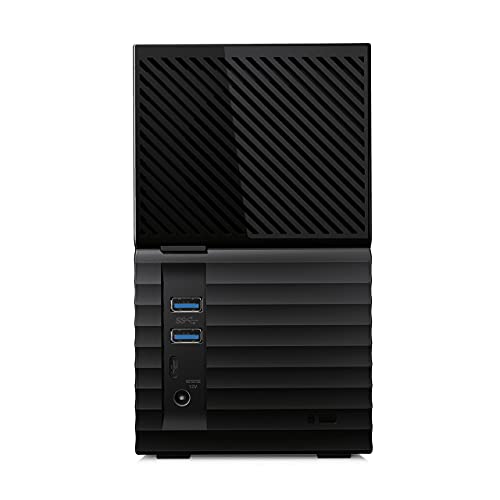 WD My Book Duo WDBFBE0240JBK - Hard drive array - 24 TB - 2 bays - HDD 12 TB x 2 - USB 3.1 Gen 1 (external)