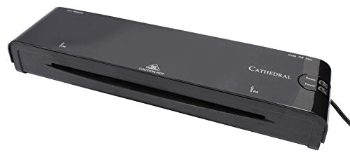 Best Value Cathedral LM400 A4 Laminating Machine - Black