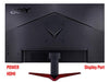 Acer Nitro VG270 Sbmiipx - VG0 Series - LED monitor - 27" - 1920 x 1080 Full HD (1080p) @ 144 Hz - IPS - 250 cd/m - 100000000:1 - 1 ms - 2xHDMI, DisplayPort - speakers - black