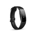 Fitbit Inspire HR - Black - activity tracker with band - silicone - black - band size: S/L - monochrome - Bluetooth - 20 g