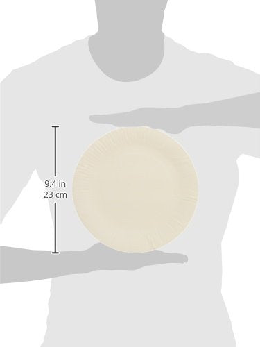 Best Value CPD Jena 9-Inch Paper Plates, White