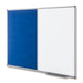 Best Value Nobo Classic Combination Board with Magnetic Drywipe and Felt Surface (Felt/Painted Steel) (900x600 mm)