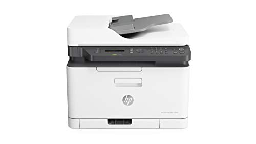 HP Color Laser MFP 179fnw - Multifunction printer - colour - laser - A4 (210 x 297 mm) (original) - A4/Letter (media) - up to 18 ppm (copying) - up to 18 ppm (printing) - 150 sheets - 33.6 Kbps - USB 2.0, LAN, Wi-Fi(n)
