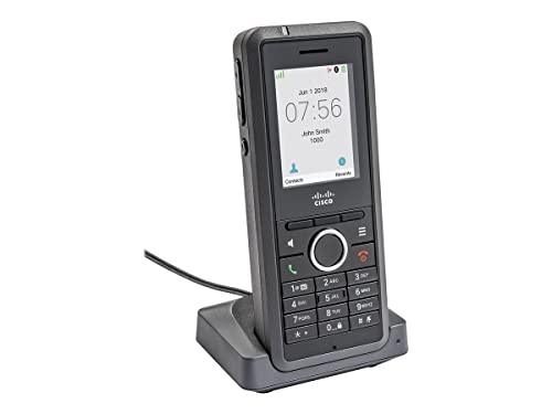Cisco IP DECT Phone 6825 - Cordless extension handset - with Bluetooth interface - DECT - SIP - 2 lines - with Cisco IPDECT 210 Multi-Cell Basestation