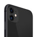 Apple iPhone 11 - Smartphone - dual-SIM - 4G Gigabit Class LTE - 64 GB - 6.1" - 1792 x 828 pixels (326 ppi) - Liquid Retina HD display (12 MP front camera) - 2x rear cameras - black