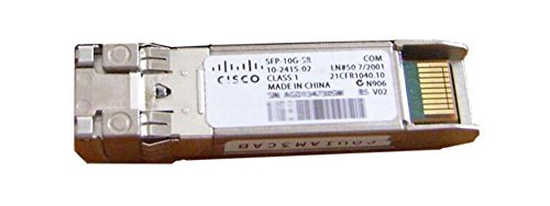 Cisco - SFP+ transceiver module - 10 GigE - 10GBase-SR - LC/PC multi-mode - up to 400 m - 850 nm
