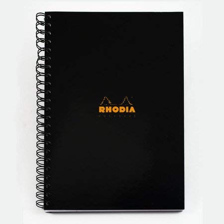 Best Value Rhodia Business Book A4 Wbnd Hb Nbk Blk