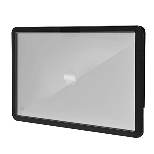 STM Dux 13 Inch Apple Macbook Pro 2019 2020 Laptop Case Black Slim and Lightweight Textured Friction Rubber Feet Ventilated Base