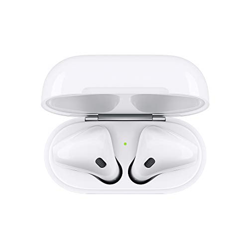 Apple AirPods with Charging Case - 2nd Generation - true wireless earphones with mic - ear-bud - Bluetooth - for iPad/iPhone/iPod/TV/Watch