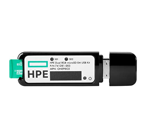 HPE 32GB microSD RAID 1 USB Boot Drive - Flash (boot) - 32 GB - for Apollo 4200 Gen10, ProLiant DL325 Gen10, DL360 Gen10, DL365 Gen10