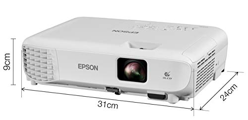 Epson EB-E01 - 3LCD projector - portable - 3300 lumens (white) - 3300 lumens (colour) - XGA (1024 x 768) - 4:3