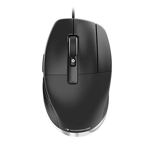3Dconnexion CadMouse Pro - Mouse - ergonomic - optical - 7 buttons - wired