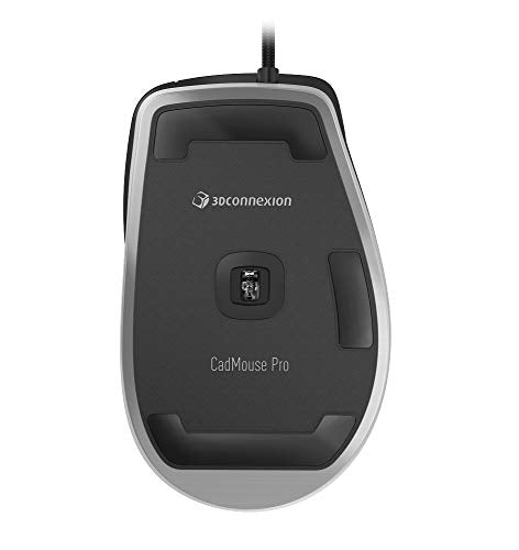 3Dconnexion CadMouse Pro - Mouse - ergonomic - optical - 7 buttons - wired