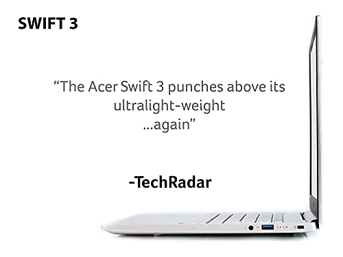 Acer Swift 3 SF313 53 13.5 Inch Quad HD Intel Core i7 1165G7 8GB RAM 512GB SSD Intel Iris Xe Graphics Windows 10 Home Silver Notebook