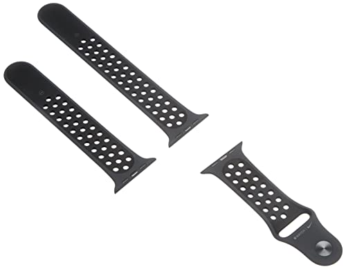 Apple Nike - Band for smart watch - 140-210 mm - black, anthracite - for Watch (42 mm, 44 mm, 45 mm)