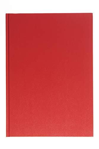 Collins 42 Desk Diary A4 2 Pages To A Day 2023 Red With Black Corners And Spine 42.15-23