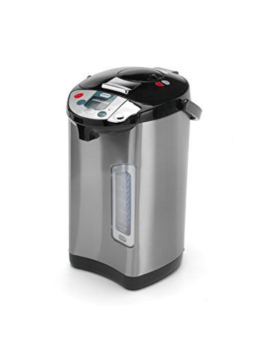 Best Value Addis Thermo Pot Instant Thermal Hot Water Boiler Dispenser, 5 liters, Stainless Steel/Black