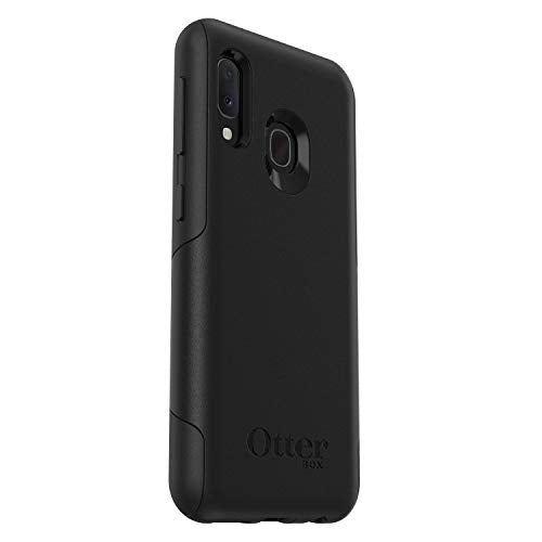 OtterBox Commuter Lite - Back cover for mobile phone - polycarbonate, synthetic rubber - black - for Samsung Galaxy A20e