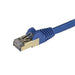 Best Value StarTech.com CAT6a Ethernet Cable - 1m - Blue Network Cable - Snagless RJ45 Cable - Ethernet Cord - 1 m / 3 ft