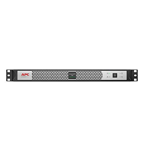 APC Smart-UPS SC SCL500RMI1UNC - UPS (rack-mountable) - AC 230 V - 400 Watt - 500 VA - Ethernet 10/100, USB - output connectors: 4 - 1U - black, silver - for P/N: AR106V, AR4018SPX432, AR4024SP, AR4024SPX429, AR4024SPX431, AR4024SPX432