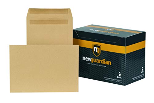 Best Value New Guardian L26303 Envelopes Heavyweight Pocket Press Seal Manilla C4 [Pack of 250]