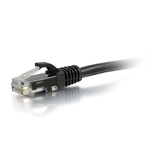 C2G Cat6 Booted Unshielded (UTP) Network Patch Cable - Patch cable - RJ-45 (M) to RJ-45 (M) - 7 m - UTP - CAT 6 - molded, snagless, stranded - black