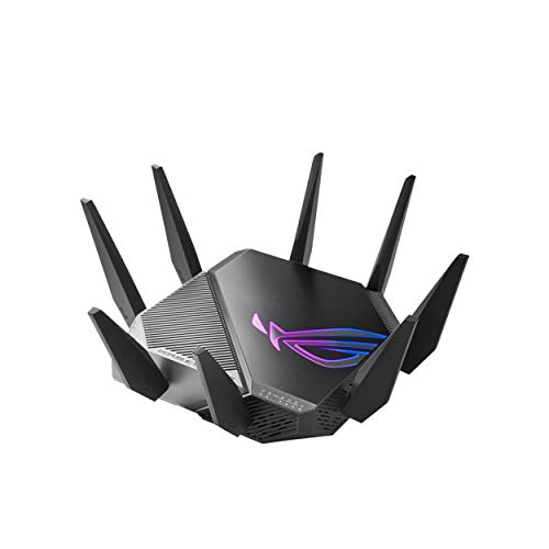 ASUS ROG Rapture GT-AXE11000 - Wireless router - 4-port switch - GigE, 2.5 GigE - WAN ports: 2 - 802.11a/b/g/n/ac/ax - Multi-Band