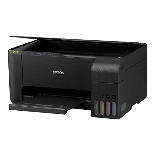 Epson EcoTank ET-2714 - Multifunction printer - colour - ink-jet - Legal (216 x 356 mm)/A4 (210 x 297 mm) (original) - A4/Legal (media) - up to 10.5 ppm (printing) - 100 sheets - USB, Wi-Fi - black