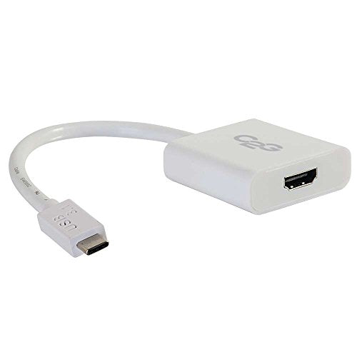 C2G USB 3.1 USB C to HDMI Audio/Video Adapter - USB Type C to HDMI White - External video adapter - USB 3.1 - HDMI - white