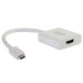 C2G USB 3.1 USB C to HDMI Audio/Video Adapter - USB Type C to HDMI White - External video adapter - USB 3.1 - HDMI - white