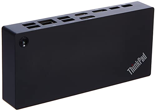 Lenovo ThinkPad Universal USB-C Dock - Docking station - USB-C - HDMI, 2 x DP - GigE - 90 Watt - for ThinkPad L13 Gen 2, P14s Gen 2, P15s Gen 2, X13 Gen 2, X13 Yoga Gen 2, Yoga Slim 7 Pro 16