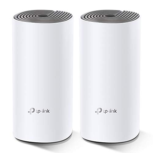 Best Value TP-Link Deco E4 Whole Home Mesh Wi-Fi System, Seamless and Speedy (AC1200) for Medium Home, Work with Amazon Echo/Alexa, Router and Wi-Fi Booster Replacement, Parent Control, Pack of 2
