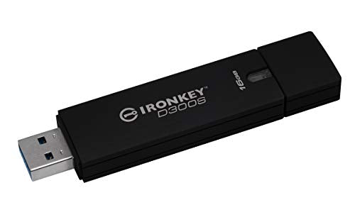 IronKey D300S - USB flash drive - encrypted - 16 GB - USB 3.1 Gen 1 - FIPS 140-2 Level 3